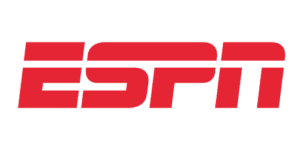 ESPN-logo op de achtergrond van een sportevenement - een essentieel onderdeel van IPTV-aanbieders in Nederland, inclusief de beste keuze: IPTV Stream Plus