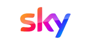 Felblauwe lucht met wolken, ideaal voor Sky Now streaming - een topkeuze onder Nederlandse IPTV-aanbieders, waaronder de beste: IPTV Stream Plus