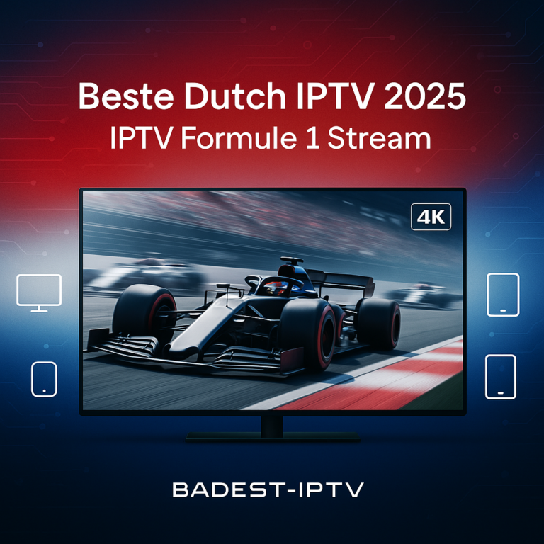 Topkwaliteit Dutch IPTV met 4K, voordelige abonnementen en live IPTV Formule 1. Start vandaag met IPTV Nederland!
