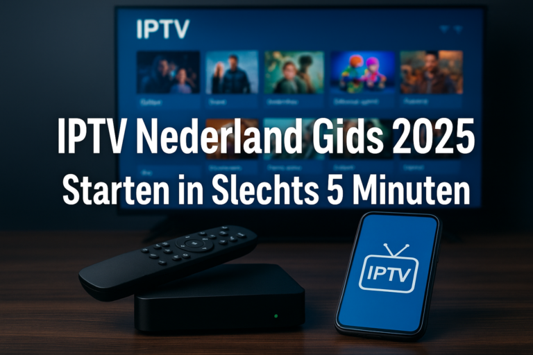 IPTV Nederland uitleg voor beginners met IPTV kastje en IPTV Totaal